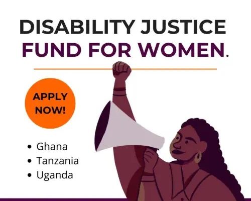disability justice fund for women image