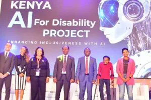 Kenya AI for disability project demonstration at Connected Africa Summit 2026
